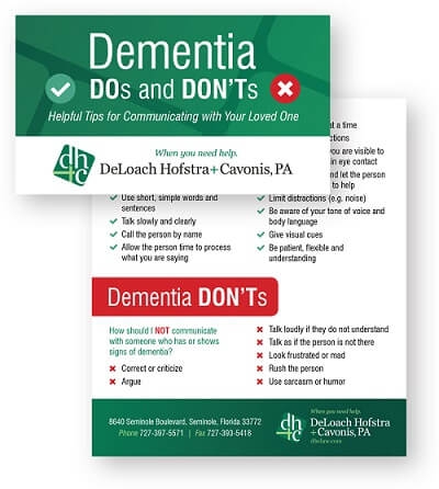 Do's and Don'ts For Family Showing Signs of Dementia