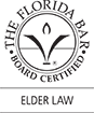 Logo Recognizing DeLoach, Hofstra & Cavonis, P.A.'s affiliation with The Florida Bar Board Elder Law