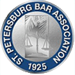 Logo Recognizing DeLoach, Hofstra & Cavonis, P.A.'s affiliation with St. Petersburg Bar Association